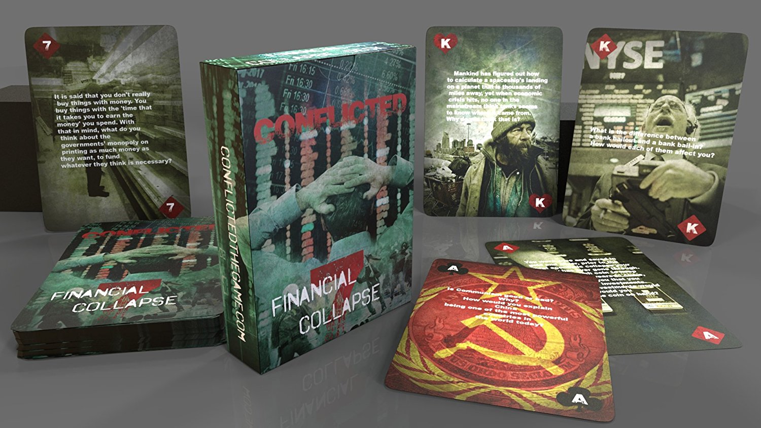 Conflicted The Card Game Finacial Collapse