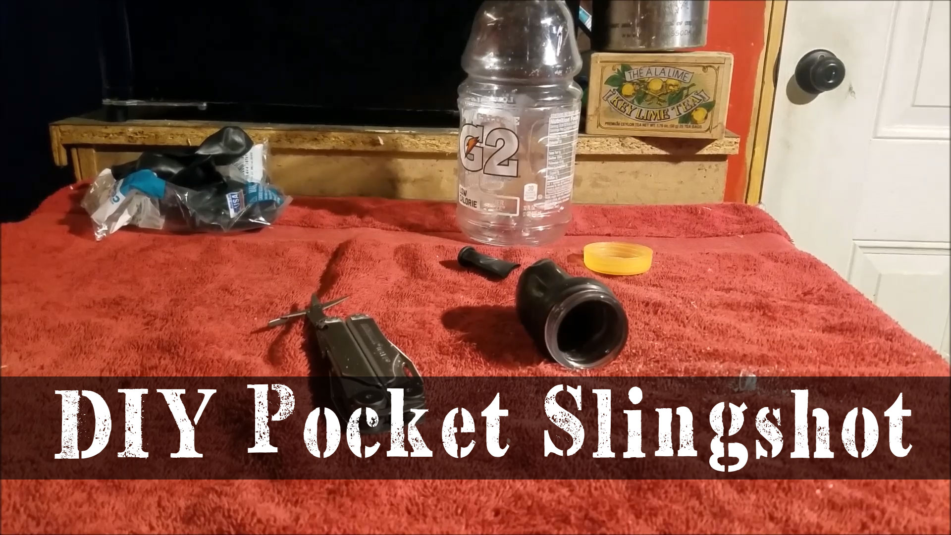 How To Build A DIY Pocket Slingshot For Cheap
