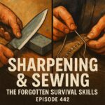 sharpening and sewing